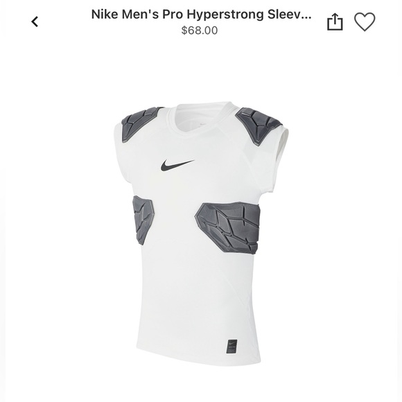 Nike small football sleeveless - Picture 1 of 1